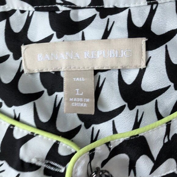 EUC (worn once) Banana Republic blouse, L Tall - Picture 2 of 8